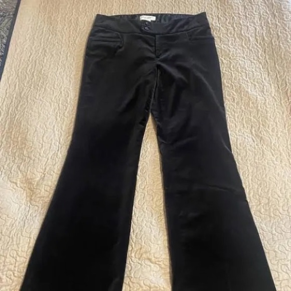 Banana Republic midrise velvet Sloan fit